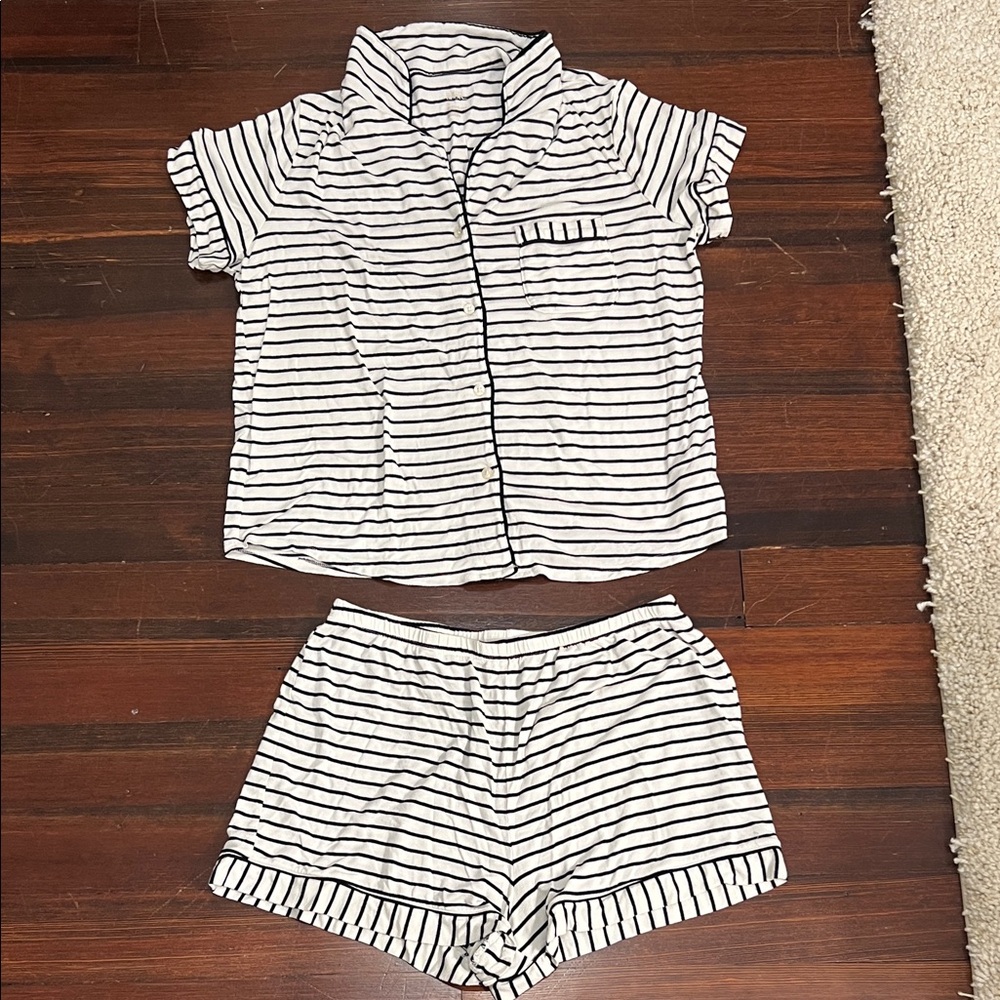 Striped Pajama Set
